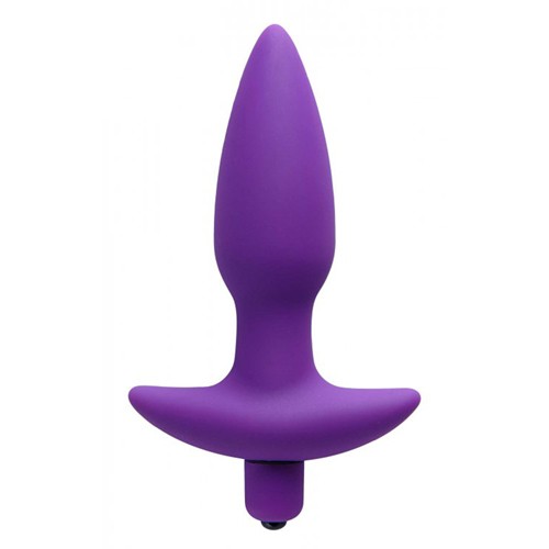 Aria Silicone Vibrating Anal Plug - Medium