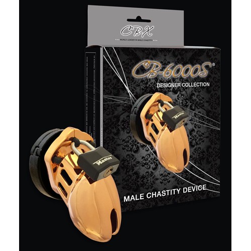 CB-6000S Gold Chastity Cage