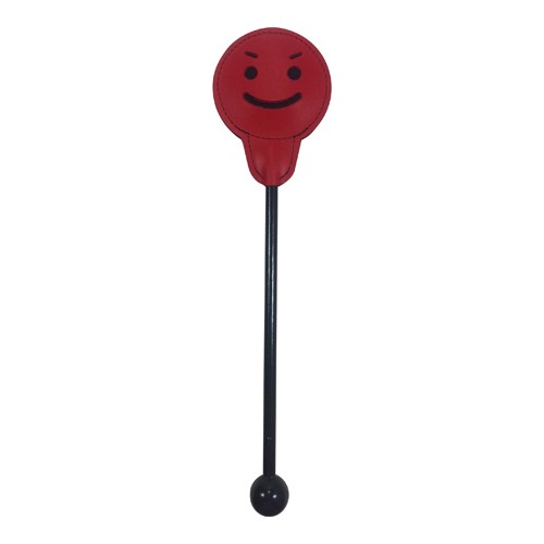 Paddle aus Leder Smiley