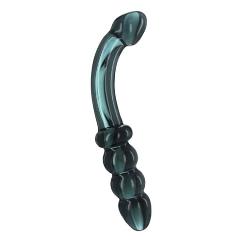 Hamsa G-Punkt/Prostata-Dildo - Smoky Jade