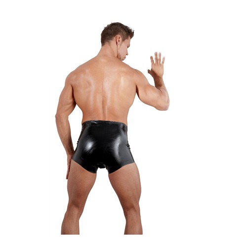 Boxershort aus Latex mit hoher Taille