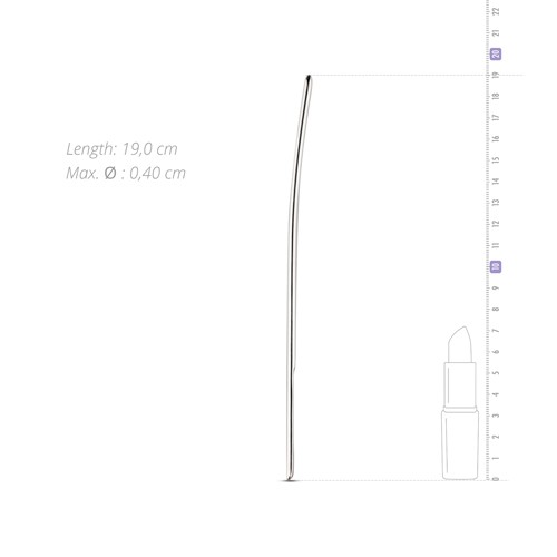 Einseitiger Dilator mit flachem Ende 4 mm