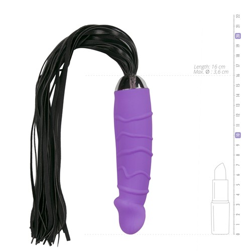 Dildo Flogger - Violett