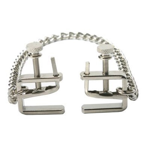 Verstellbare C-Clamps Mit Kette - Silber