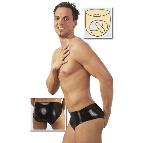 Latex Herren-Slip M/L